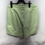 Alphalete  Athletic Shorts Light Green Sweat Shorts Drawstring Pockets Size M Photo 5