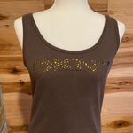 DKNY Jeans brown tank top Photo 0