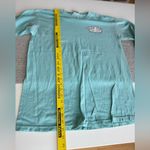 Ron Jon Surf Shop Turquoise Blue Long Sleeve Tee Shirt Size Medium 100% Cotton Photo 8