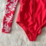 All In Motion Long sleeve zip front one piece bathing suit Photo 1