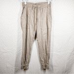 Anthropologie Cloth & Stone Taupe Brown High Rise Jogger Pants Photo 1