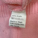 SheIn Women Pink Strawberry Print Knit Crew Neck Crop Sleeveless Vest Sweater S Photo 5