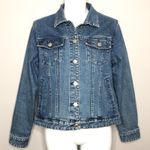 Pendleton Denim Jacket Womens Size Small Jean Grunge Elevated Indie Downtown Photo 0