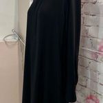 Polo X Ralph Lauren Women's Long Sleeve Curved Hem Button Black Shirt Dress Sz 6 Photo 2