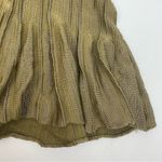 Free People Ribs And Ruffles Tunic Sweater Mini Dress: Olive Green Photo 10