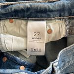 MOTHER Denim Mother The Pixie Dazzler Ankle Fray Button Fly Jeans Photo 5