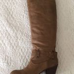 Anthropologie SixtySeven 67 Martingale Bow Leather Riding Boots Brown Women's Photo 6