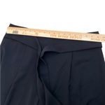 BCBGMAXAZRIA  black belted wide leg ankle pants Photo 2