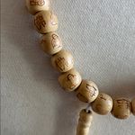 Wooden Buddha Bead Necklace with Tassel Brown Photo 1