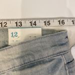 Old Navy  Floral Embroidered Boyfriend Straight Denim Distressed NWT Sz 12 Photo 10