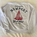 Newport Yacht Club Gray Sweater Size M Photo 1
