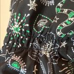 Betsey Johnson New  Scrubs Top Medical Dental Fate and Fortune Canola Size XS NWT Photo 9