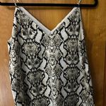 EXPRESS Spaghetti Strap Snake Print Top Photo 0