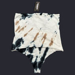 Pretty Little Thing Blue & Beige Tie Dye Corset Tube Top Photo 11