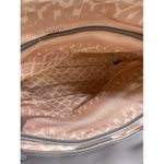 Stella & Dot  bag large shoulder gray gold leather Photo 7