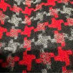 Pure collection 100% Wool Pencil Skirt Size 6 Red Black Grey‎ Houndstooth Photo 2