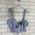 Lovers + Friends  Debbie Crop Top in Blue B… Photo 6