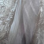 Alex Evenings Size 6 Long & Fit & Flare Dress Godet Detail w/all over Embroidery Photo 15