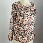 Lucky Brand Pink Floral Long Sleeve Top Small NWT Photo 1