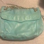 Rebecca Minkoff blue green cross body or over the shoulder purse Photo 0