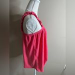 Olivia Sky bright pink elastic square neck top small Photo 5
