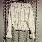 Free People  | Olivia Lace Tee, Size XS Photo 2