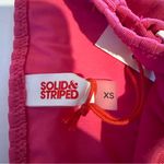 Solid & Striped Women Sz XS Orchid Pink The Rachel Belt Ribbed Bikini Bottom NWT Photo 3