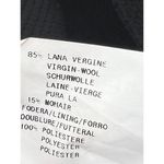 Armani Collezioni Blazer Womens Black Wool Mohair Single Breasted Jacket Size 10 Photo 4