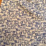 Piazza Sempione  Geometric Blue and Cream pants Photo 8