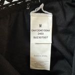 Cupshe  Knotted Bikini Top & High-Rise Bottoms Set size Medium black gold trims Photo 5