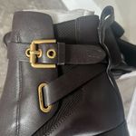 See By Chloe See by Chloé Dark Brown Calf Averi Block Heel Leather Bootie, Size 41 w/DustBag Photo 8