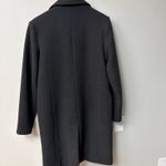 Abercrombie & Fitch Abercrombie Coat Wool Blend Pea black in small  Photo 2