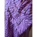 NWT Cowgirl Hardware Western Shirt size XL Extra Large Womens Purple Rhinestone Photo 9