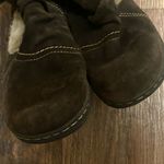 Bare Traps Womens Ellea Brown Slip On Ankle Boots Size 10 Suede & Fur Photo 5