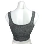 Outdoor Voices Gray Scoop Neck Pullover Athletic Sports Bra Crop Tank Top XS Photo 1