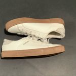 French Connection  White and Tan Sneakers Photo 3