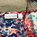 Bisou Bisou -Michelle Bohbot Boho Style water color tank, size large, Adjustable Straps pit to pit is 20, length is 24 Photo 2