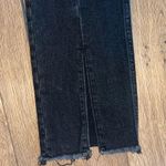 Abercrombie & Fitch Abercrombie high-rise skinny curve love 4 27 Black Split front Photo 3