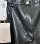 Wilfred Aritzia Melina High Waisted Vegan Leather Pant in Black Plus Size 16 New Photo 11