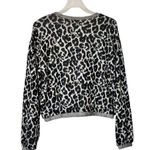 ZARA Small Leopard Crew Neck Pullover Sweater Photo 3
