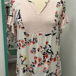 Como vintage Floral Print Women's Top Photo 0