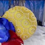 Disney parks yellow lace flower crown Minnie Mouse ears dia de los muertos Photo 3