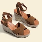 DOLCE VITA Pello Brown Suede Womens Espadrille Wedges Size 10 Photo 32