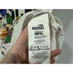 Moschino Love  Floral White Short Sleeve Shirt Women's Size US 6 Photo 5