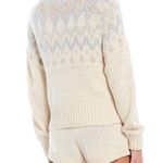 Gianni Bini GB Fair Isle Mock Neck Knit Sweater SEE DETAILS REGARDING COLOR OF SWEATER. Photo 2