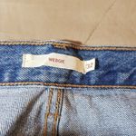 Levi's  Womens Wedgie Frayed Jeans Size 32 Blue Denim Button Fly NWT High Waist Photo 9