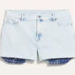 Old Navy O.G High Waist Exposed Pocket Cut Off Jean Shorts 3” inseam Size 12 Photo 8