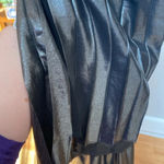 Isabel Marant Étoile Women's Lame Mae Dress ($655) Metallic Midi New Years Eve Photo 14