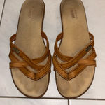 GH BASS & CO Sunjuns
Leather Sandals Thick Sole 9 Tan Photo 0