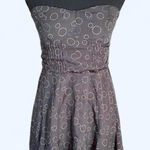 American Eagle Grey vintage Y2K strapless  dress Size 4 Photo 0
